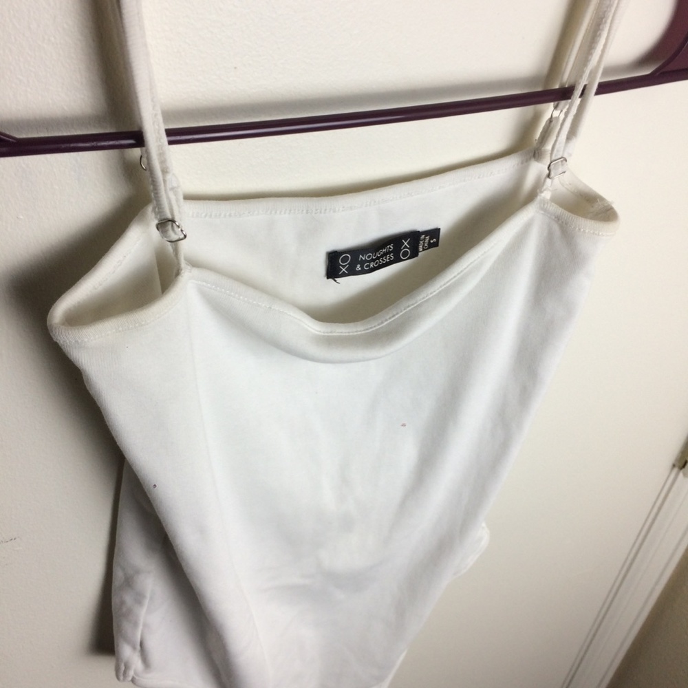 Noughts & Crosses White Bodysuit